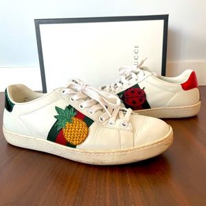 Gucci Ace 35 5 Ladybug Pineapple Sneakers Trainers